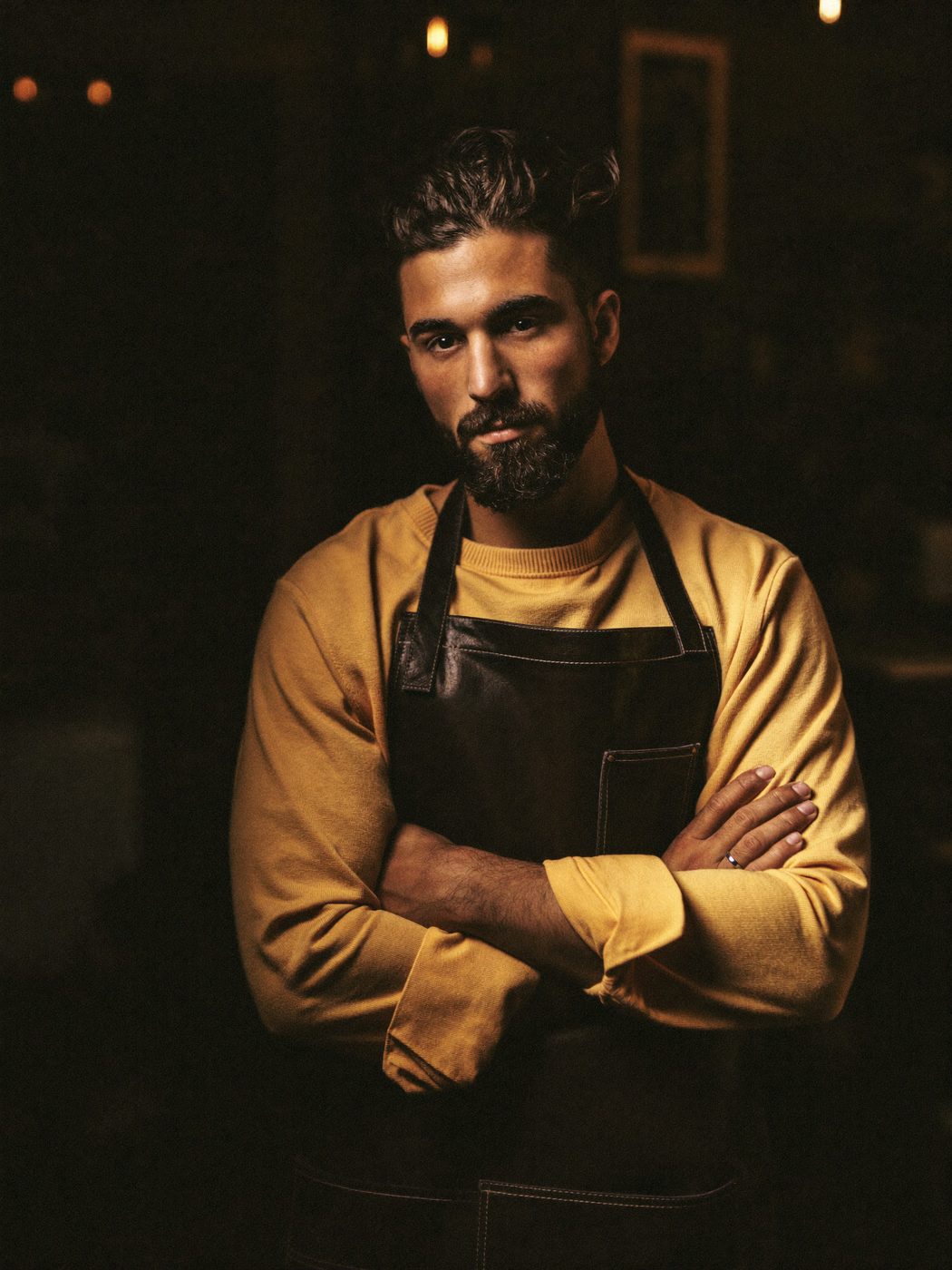 Andrés, barbero fundador de Navaja & Co.